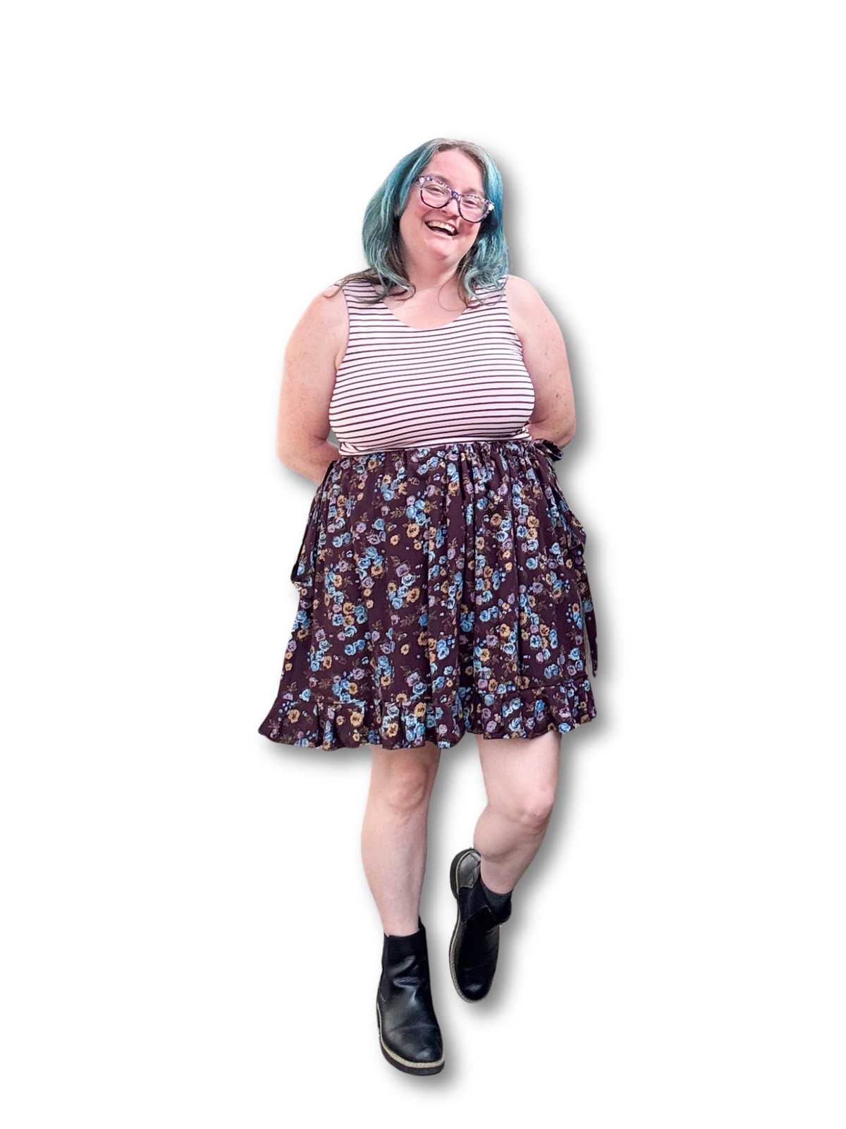 Adjustable Drawstring Skirt