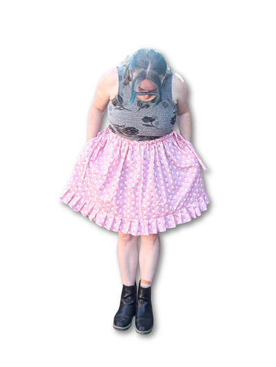 Adjustable Drawstring Skirt