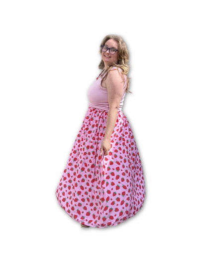 Adjustable Drawstring Skirt