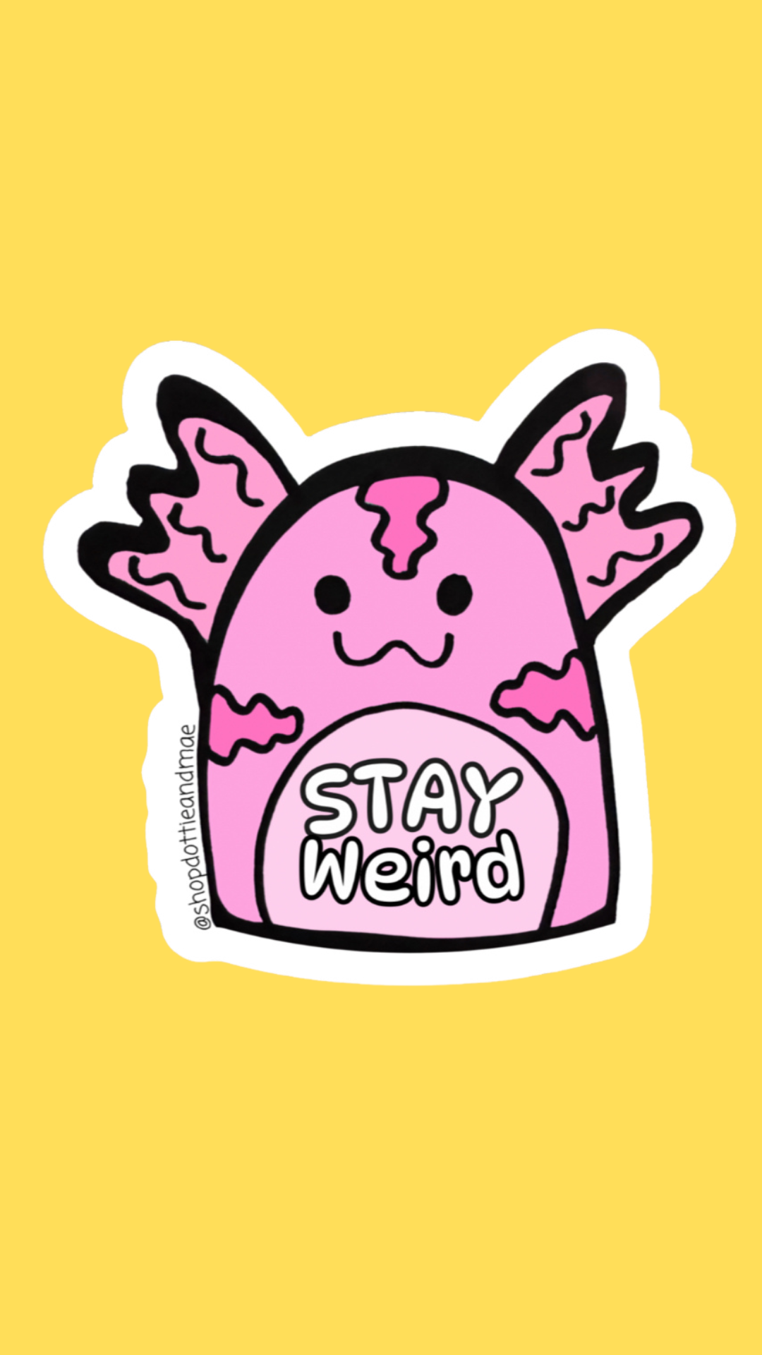 Axolotl Sticker