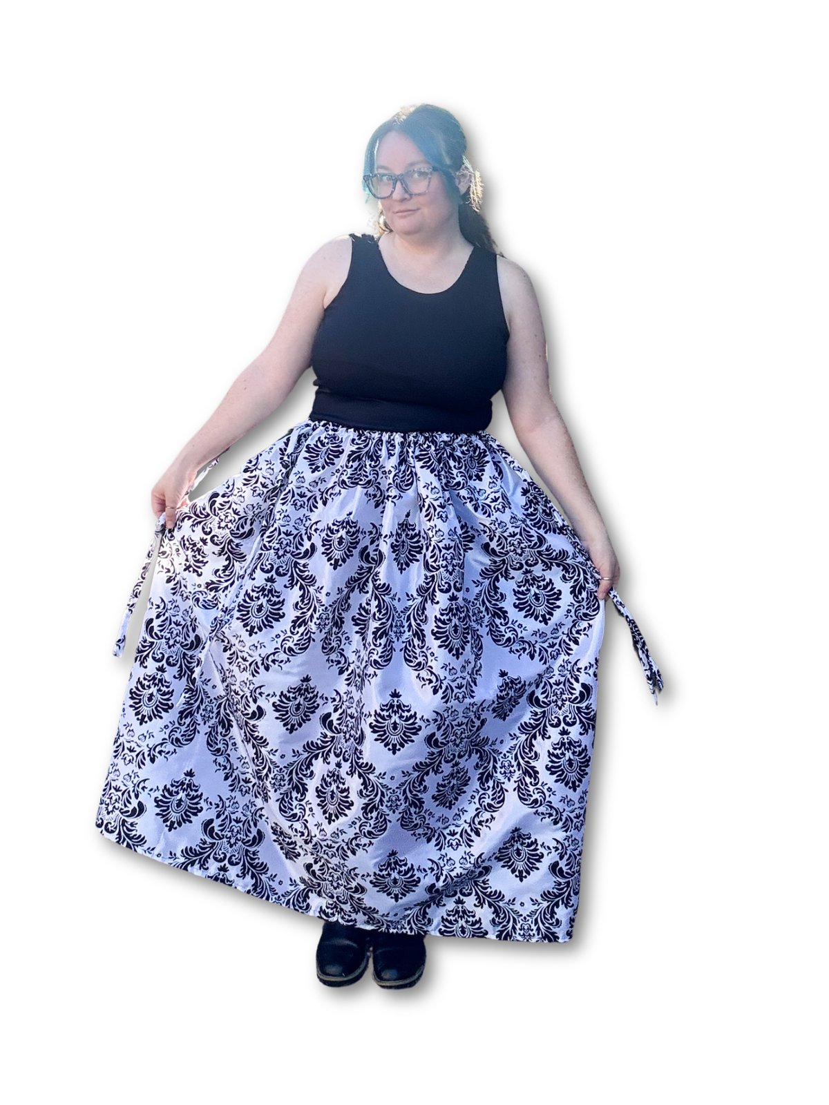 Adjustable Drawstring Skirt
