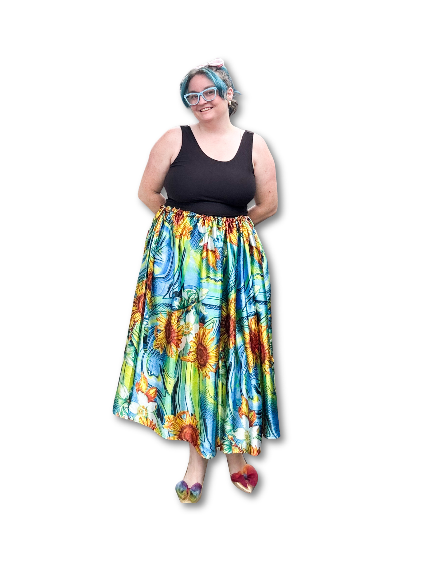 Adjustable Drawstring Skirt