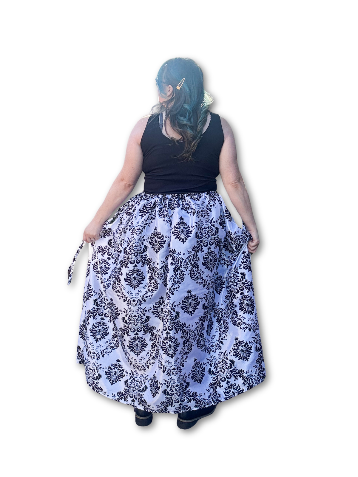 Adjustable Drawstring Skirt
