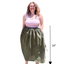 Adjustable Drawstring Skirt