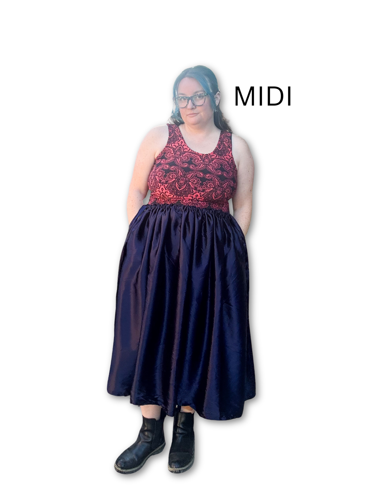Adjustable Drawstring Skirt