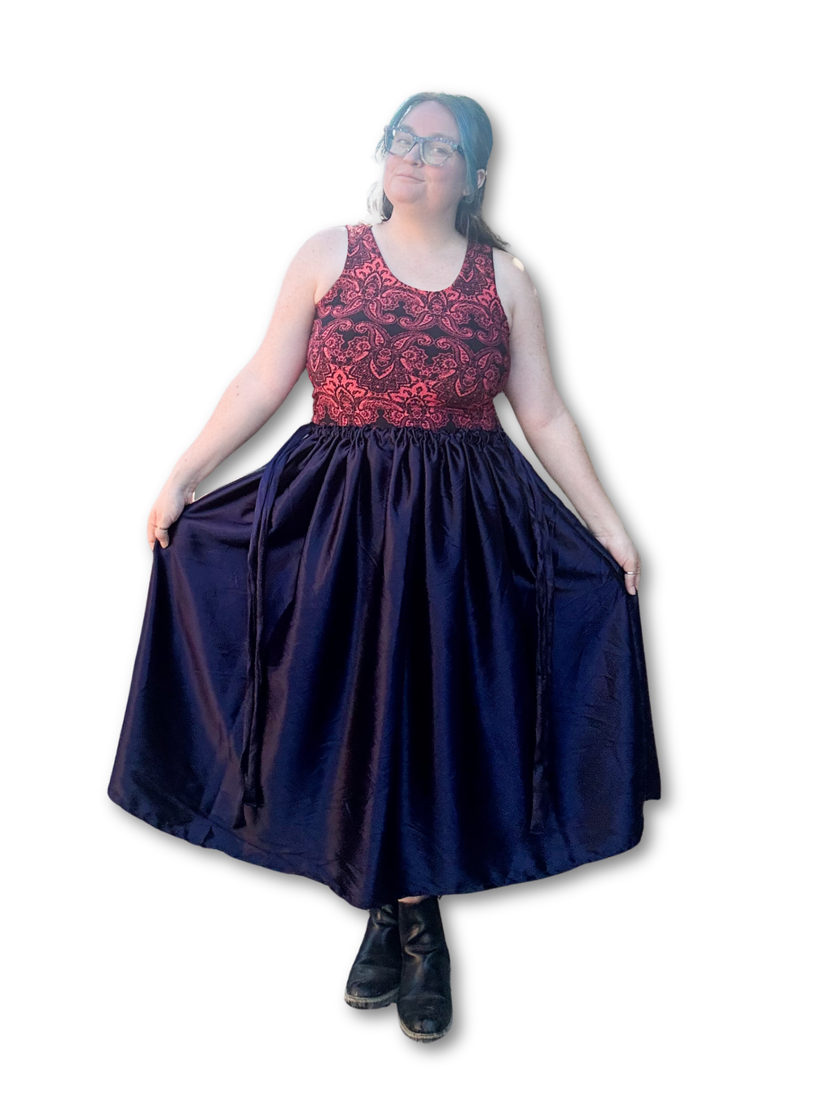 Adjustable Drawstring Skirt
