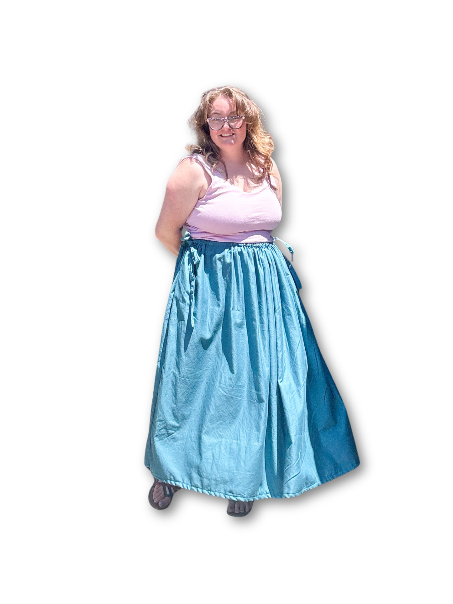 Adjustable Drawstring Skirt