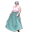 Adjustable Drawstring Skirt