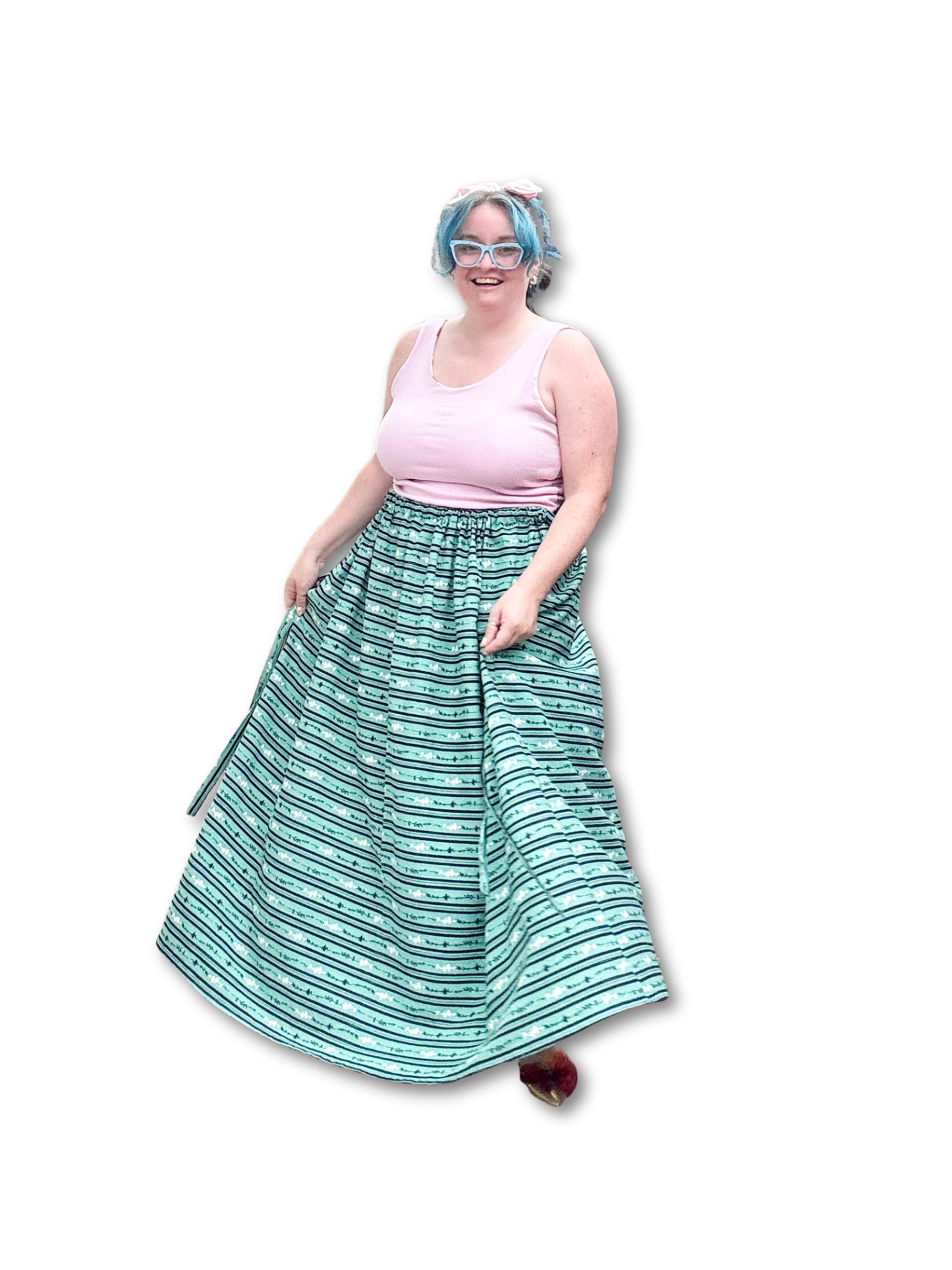 Adjustable Drawstring Skirt