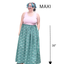 Adjustable Drawstring Skirt