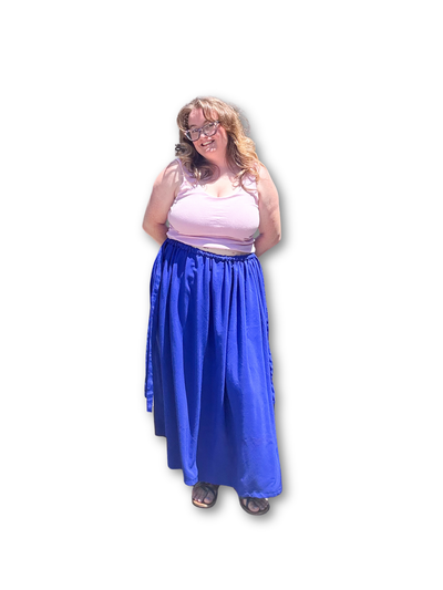Adjustable Drawstring Skirt