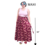Adjustable Drawstring Skirt