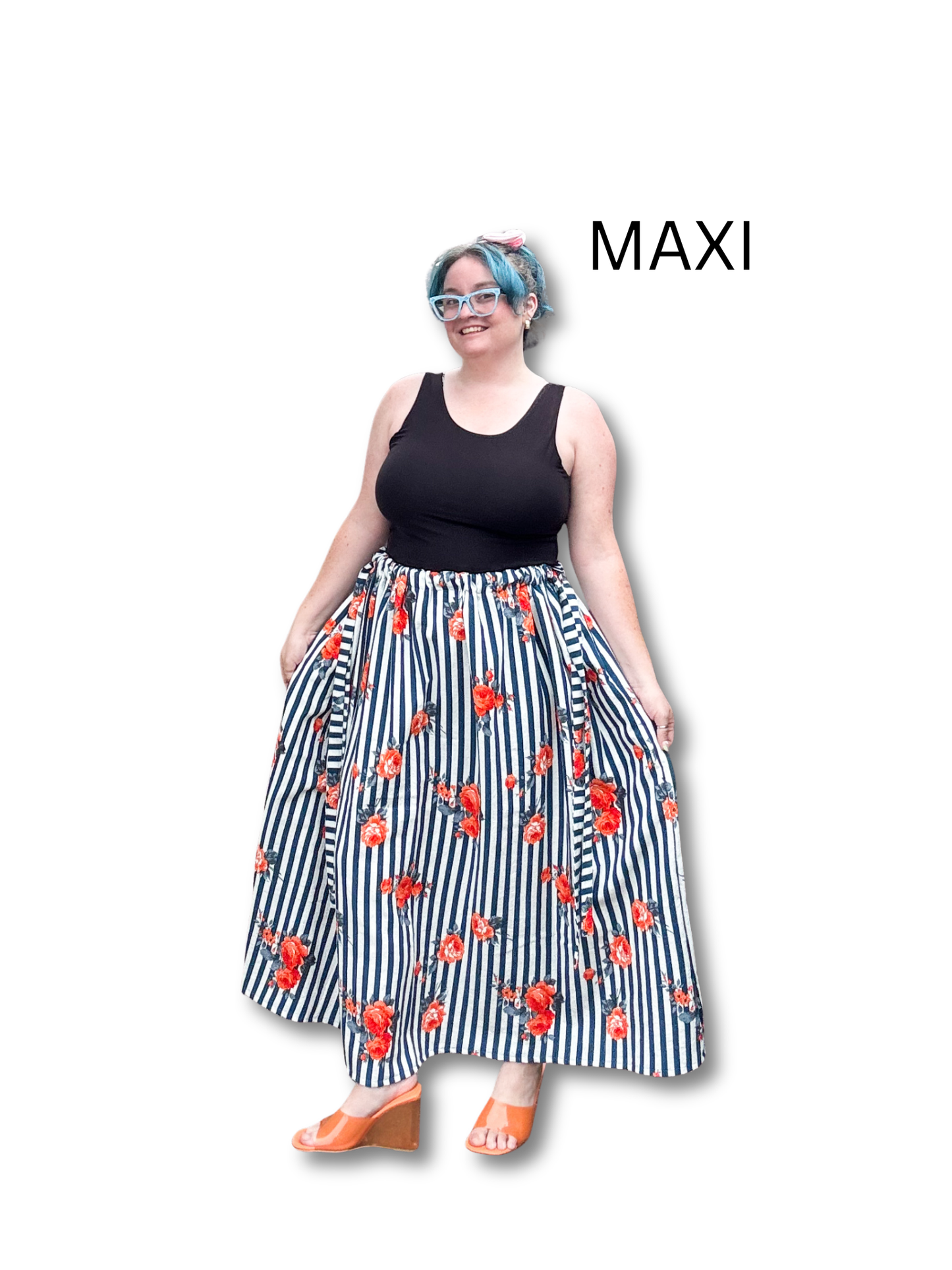 Adjustable Drawstring Skirt