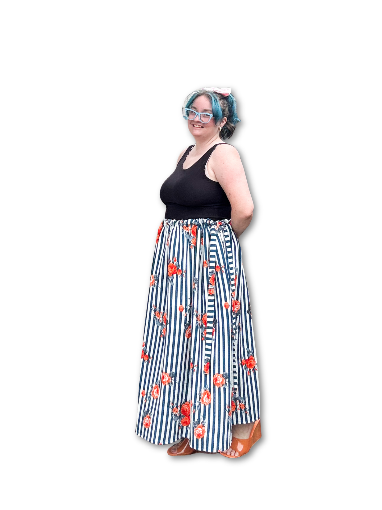 Adjustable Drawstring Skirt