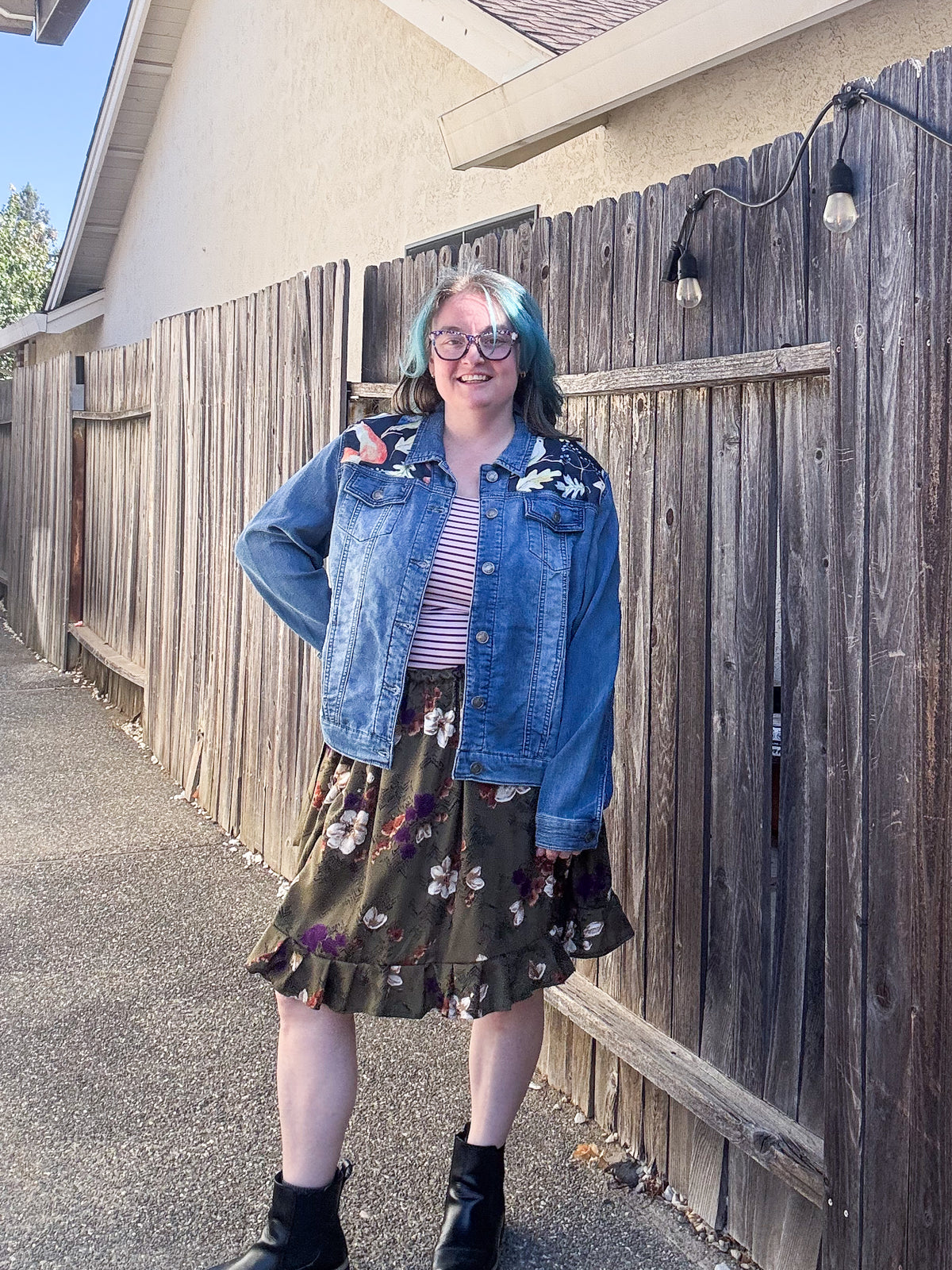 Upcycled Denim Jacket