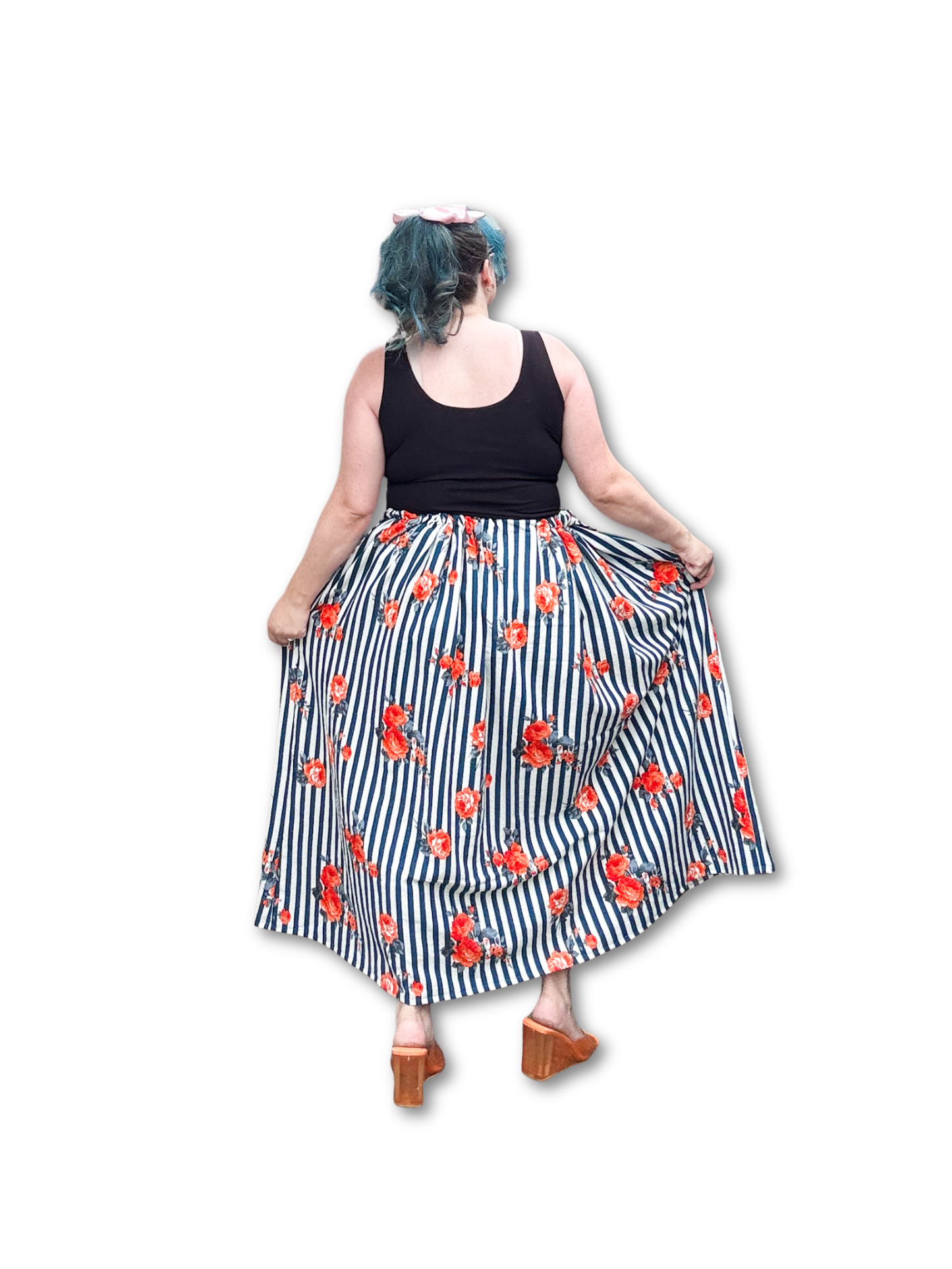 Adjustable Drawstring Skirt