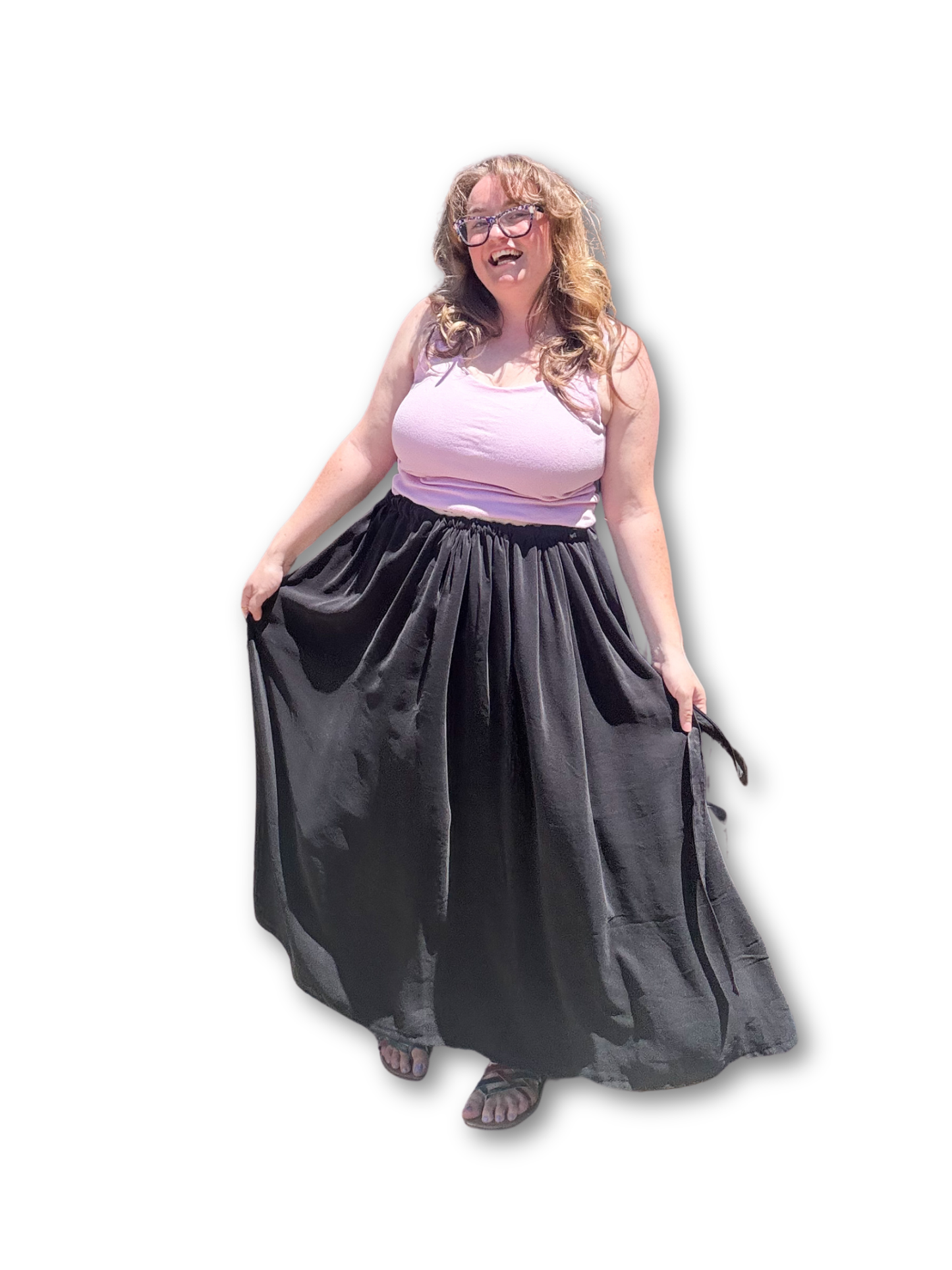 Adjustable Drawstring Skirt