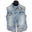 Upcycled Denim Vest