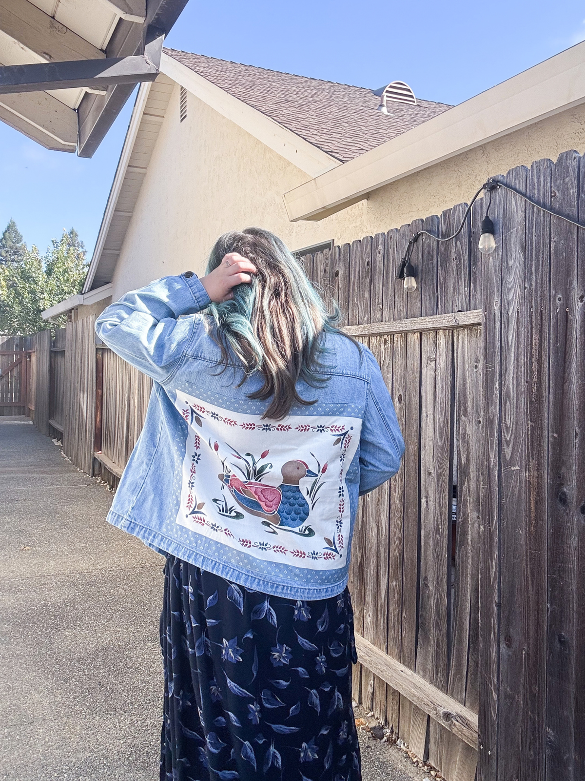 Upcycled Denim Jacket