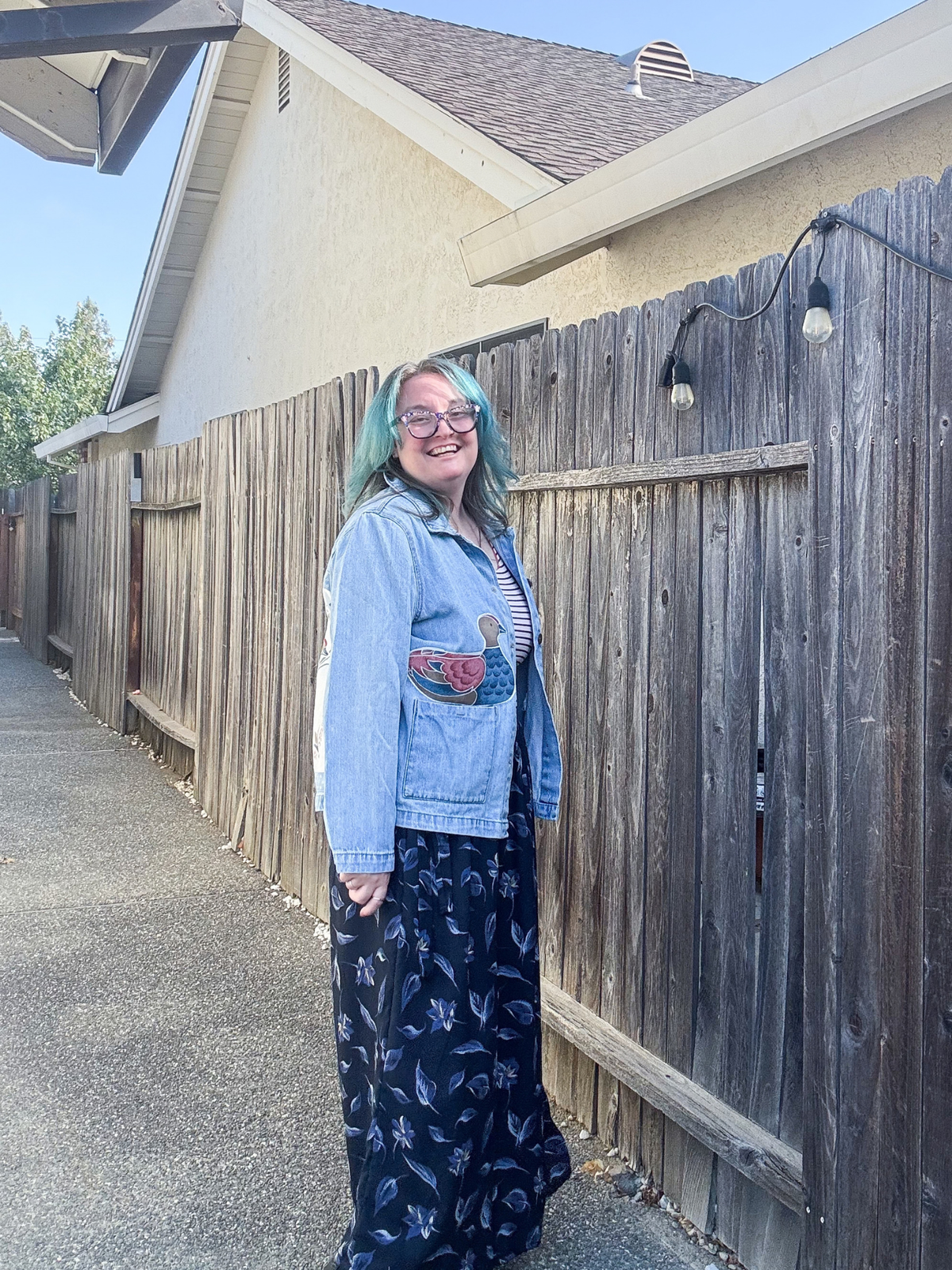 Upcycled Denim Jacket