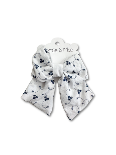 Sailor Bow Hair Barrette