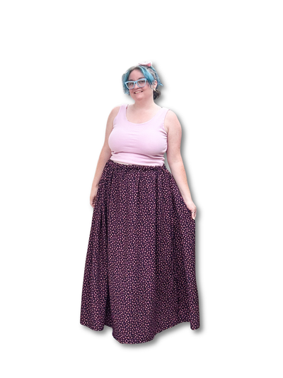 Adjustable Drawstring Skirt