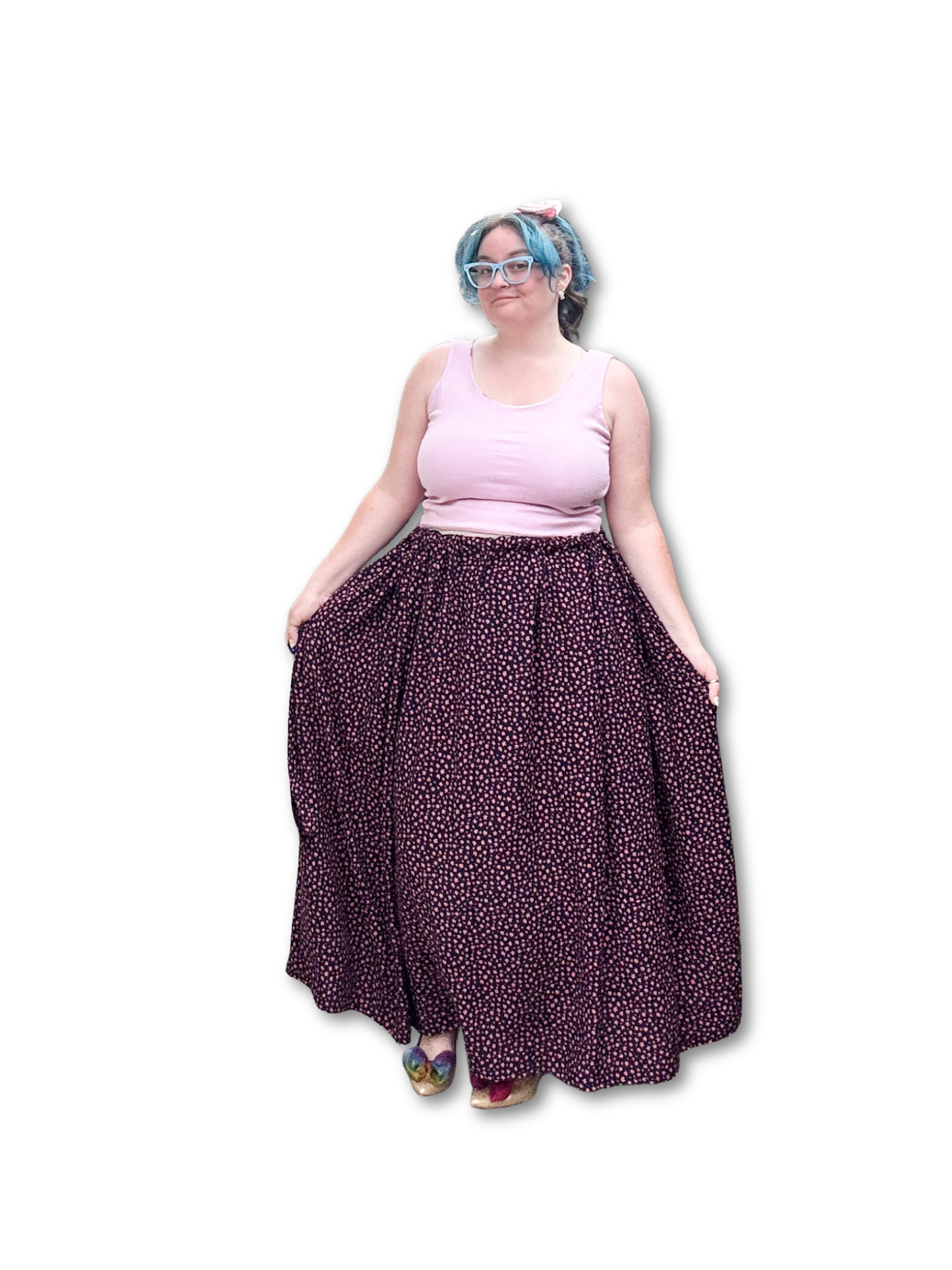 Adjustable Drawstring Skirt