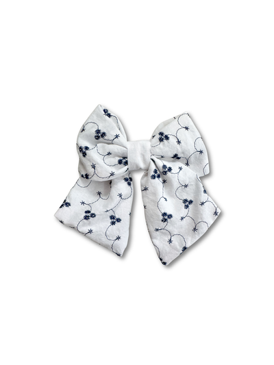 Sailor Bow Hair Barrette