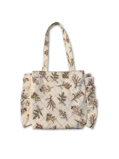 Ruffle Tote Bag