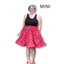 Adjustable Drawstring Skirt