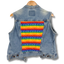 Upcycled Denim Vest