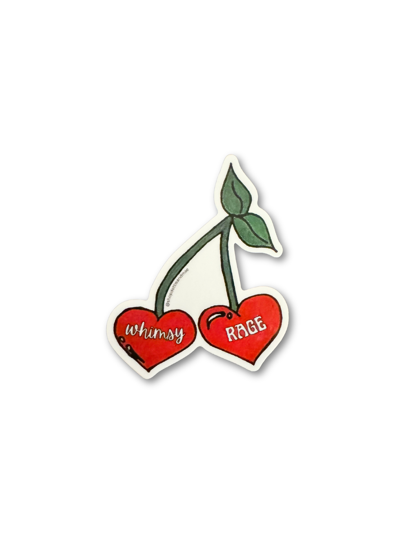 Chaos Cherries Mini Sticker