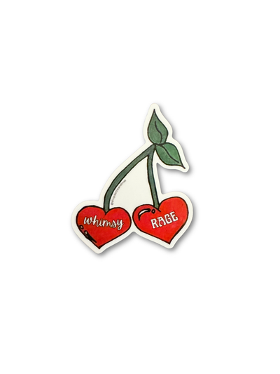 Chaos Cherries Mini Sticker