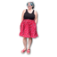 Adjustable Drawstring Skirt
