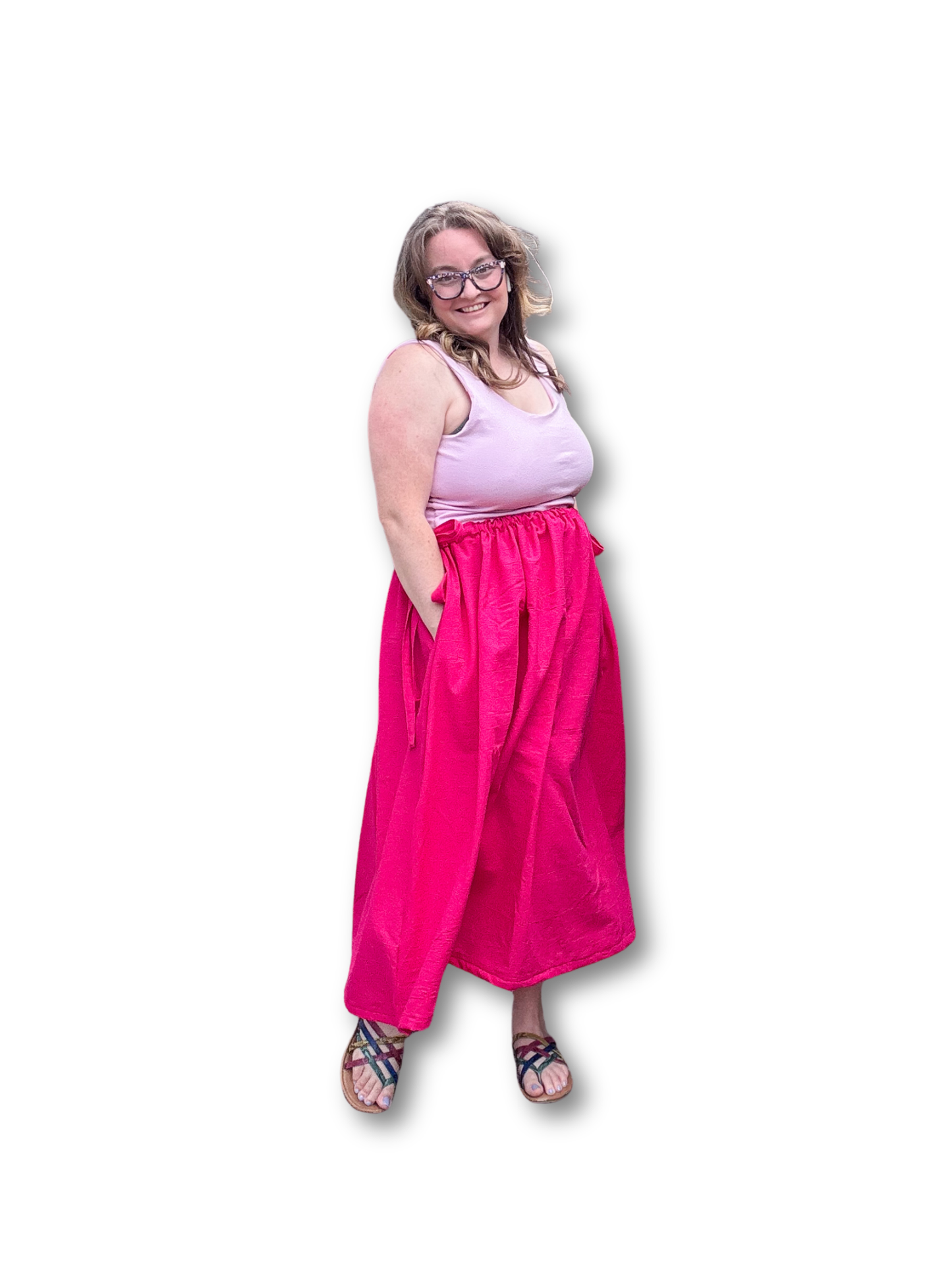 Adjustable Drawstring Skirt