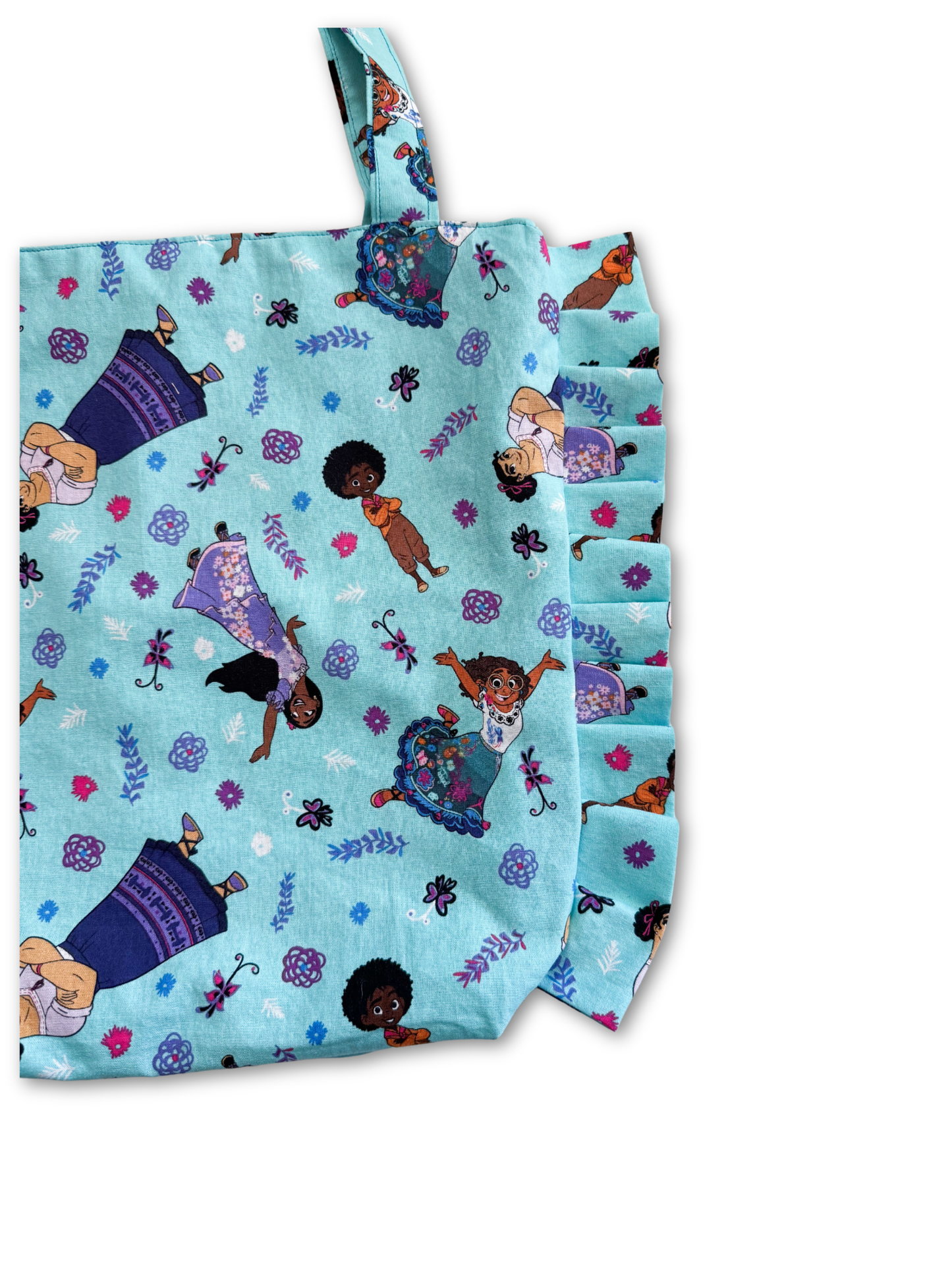 Ruffle Tote Bag
