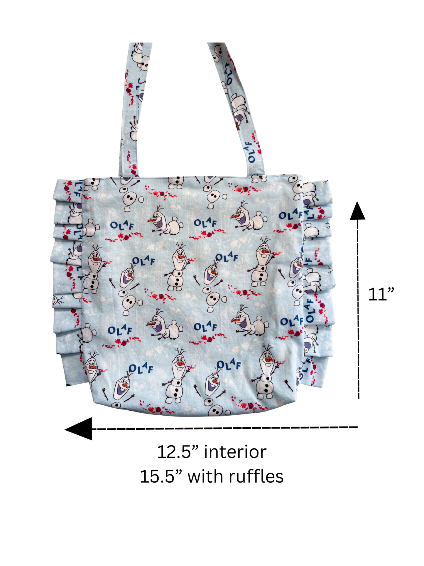 Ruffle Tote Bag