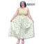 Adjustable Drawstring Skirt
