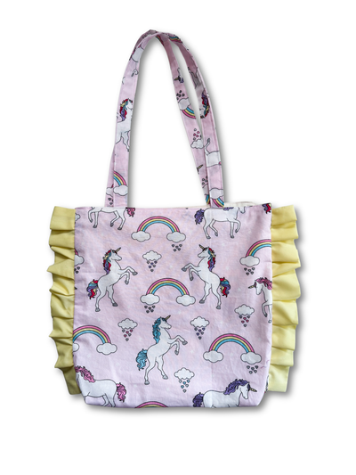 Ruffle Tote Bag