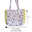 Ruffle Tote Bag