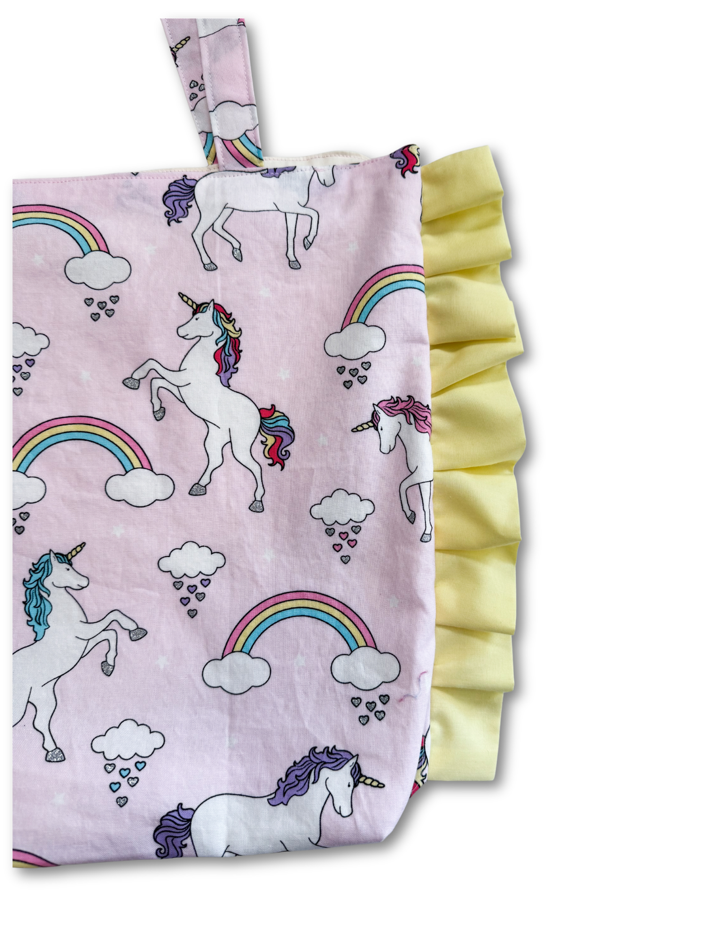 Ruffle Tote Bag