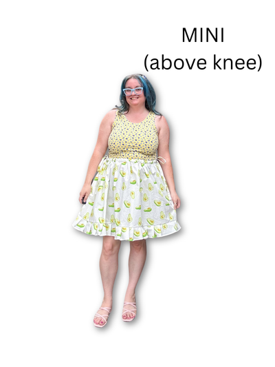 Adjustable Drawstring Skirt