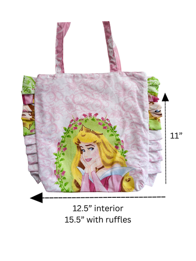Ruffle Tote Bag