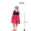 Adjustable Drawstring Skirt