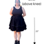 Adjustable Drawstring Skirt