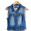 Upcycled Denim Vest