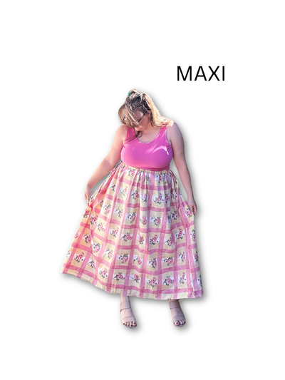 Adjustable Drawstring Skirt