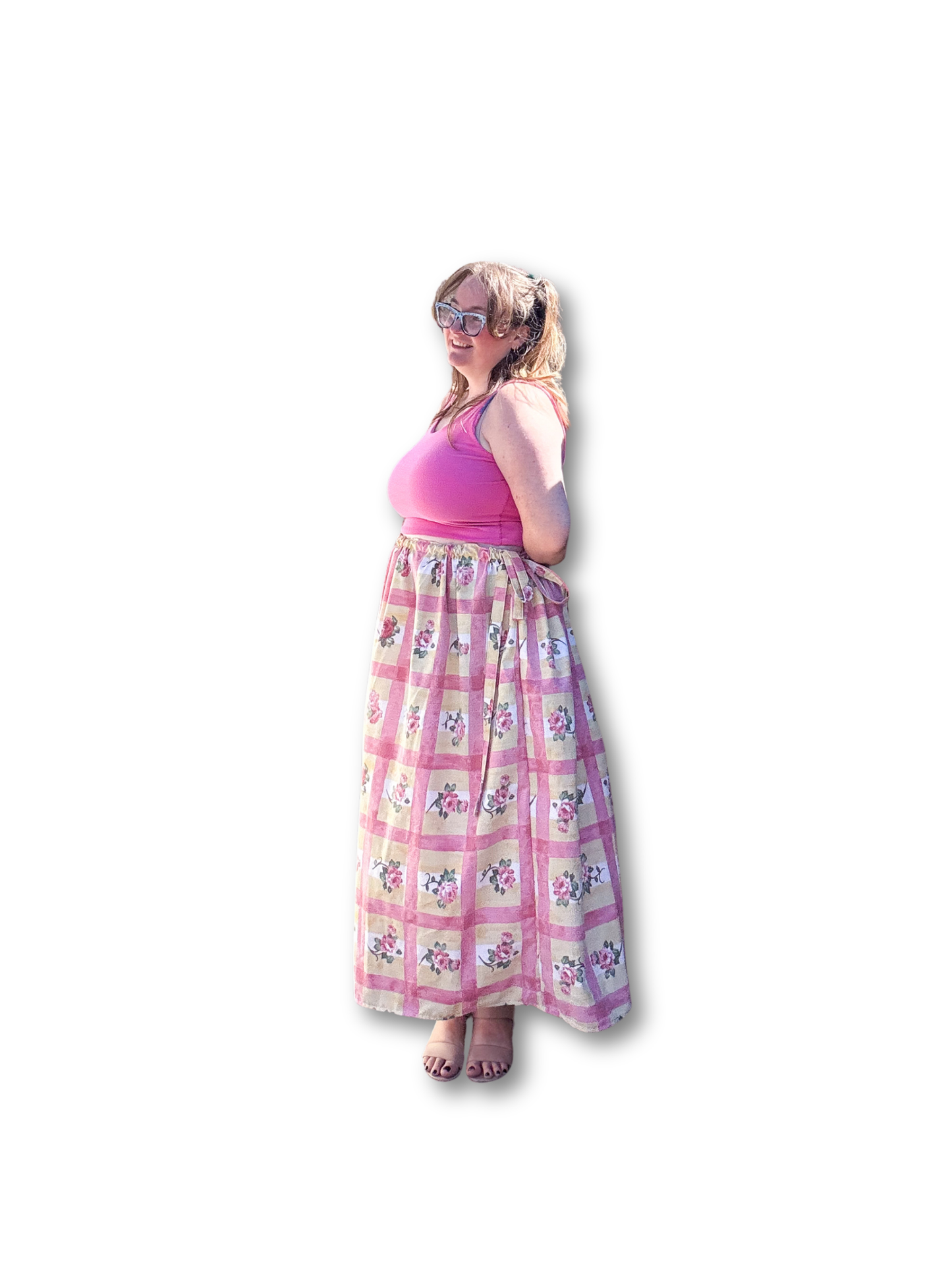 Adjustable Drawstring Skirt