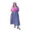 Adjustable Drawstring Skirt