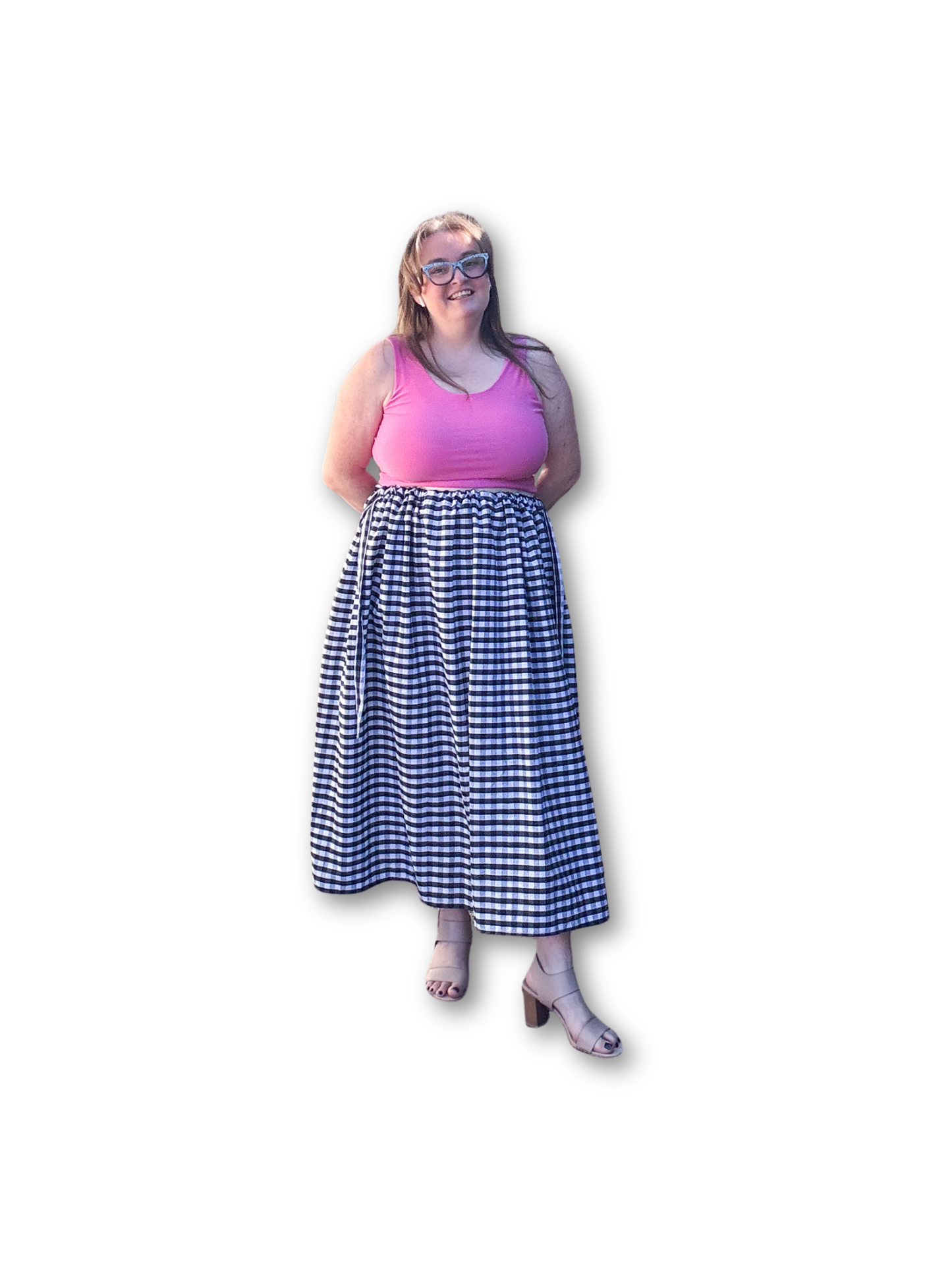Adjustable Drawstring Skirt
